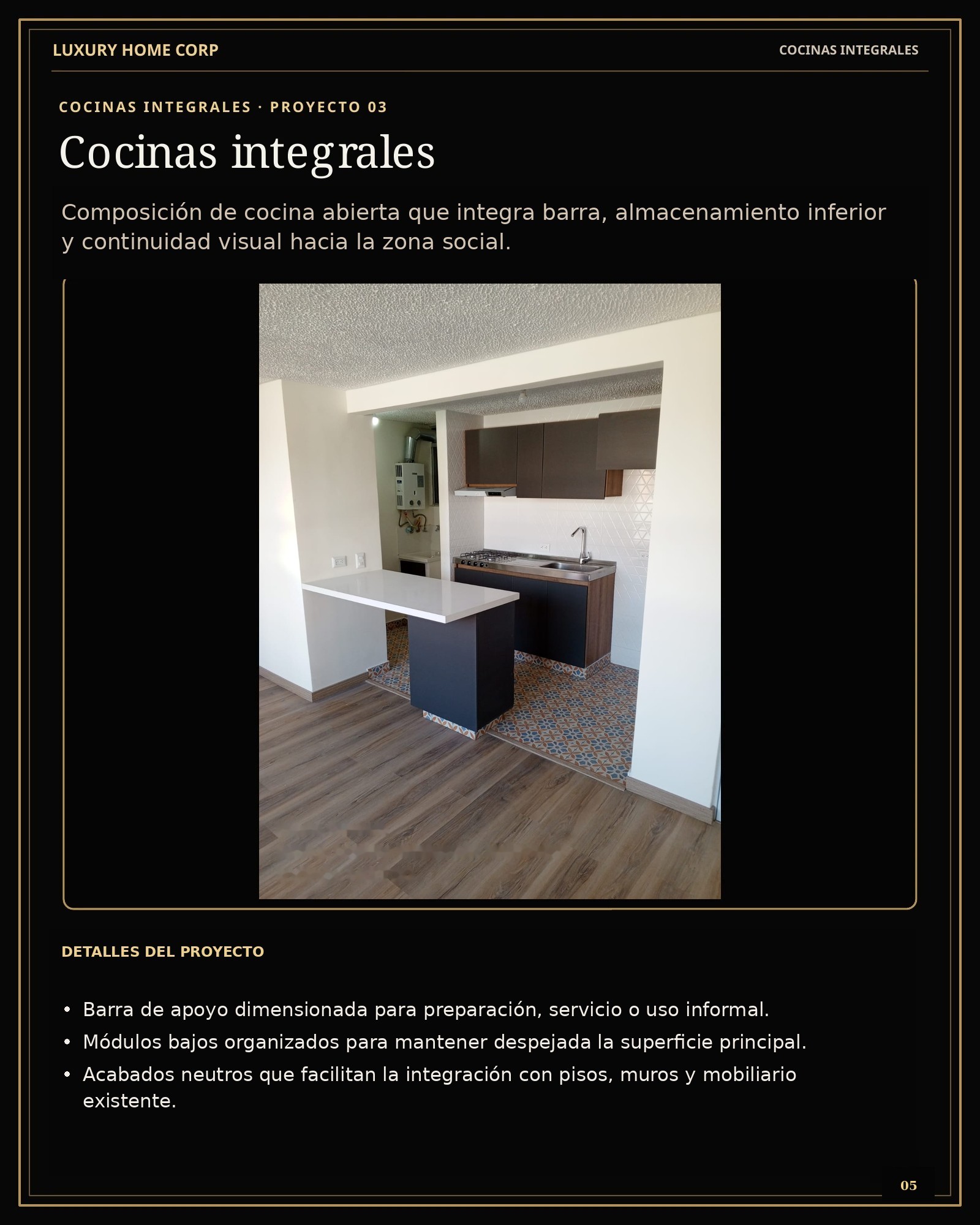 Portafolio de Carpintería página 5
