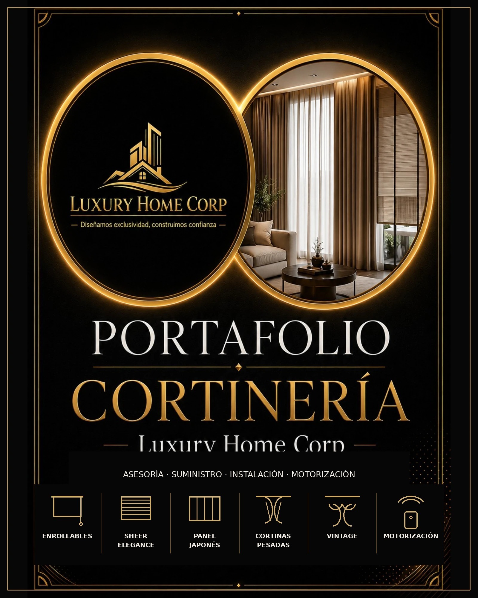 Portafolio de Cortinería página 1