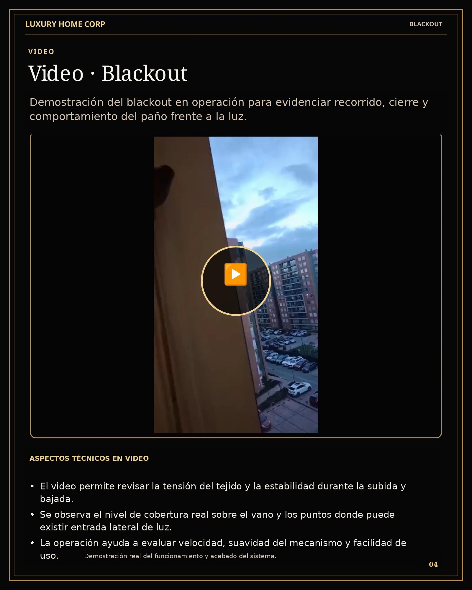 Portafolio de Cortinería página 4