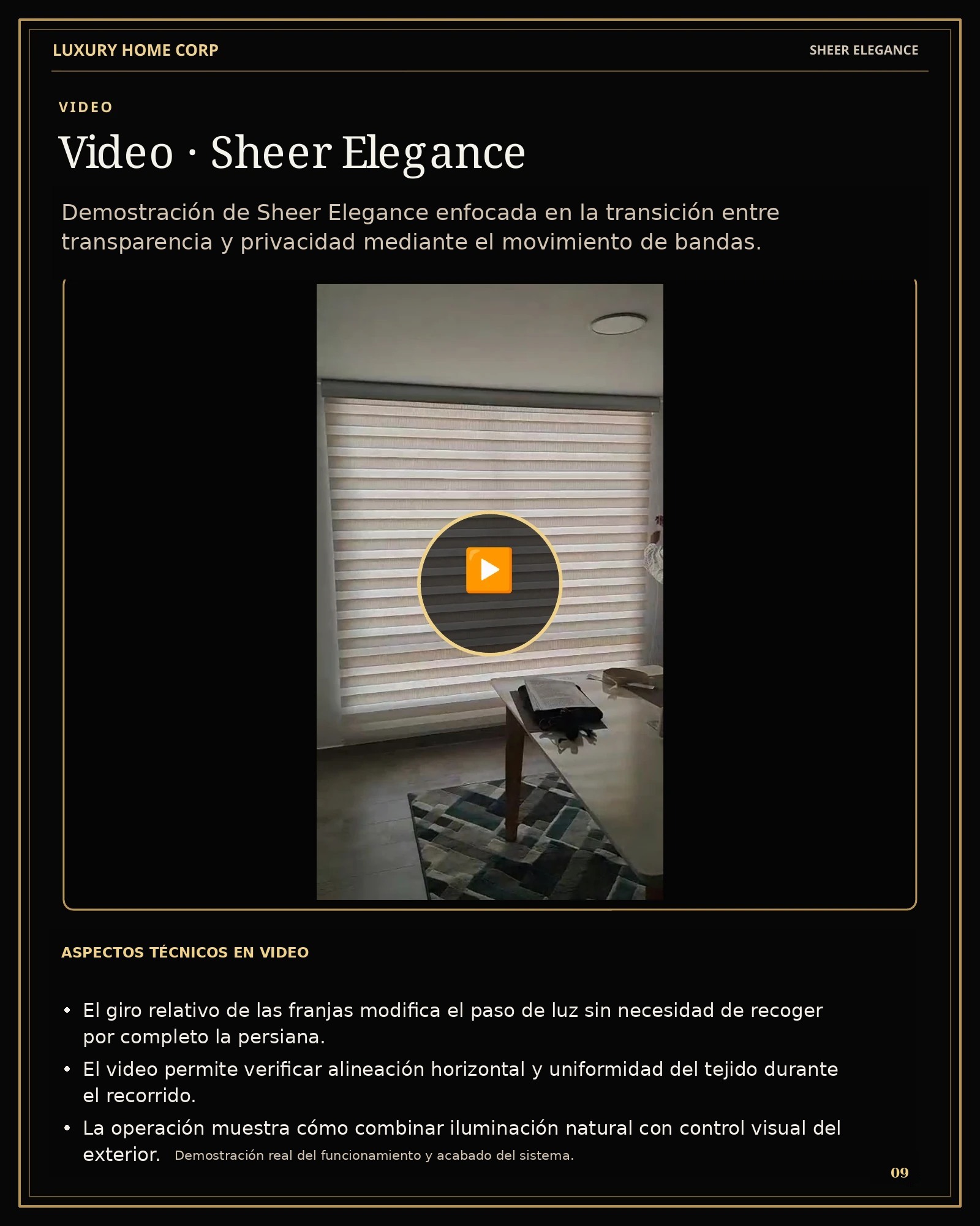 Portafolio de Cortinería página 9