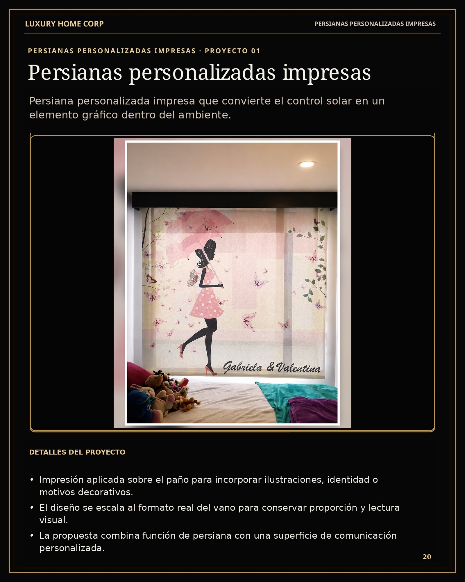 Portafolio de Cortinería página 20