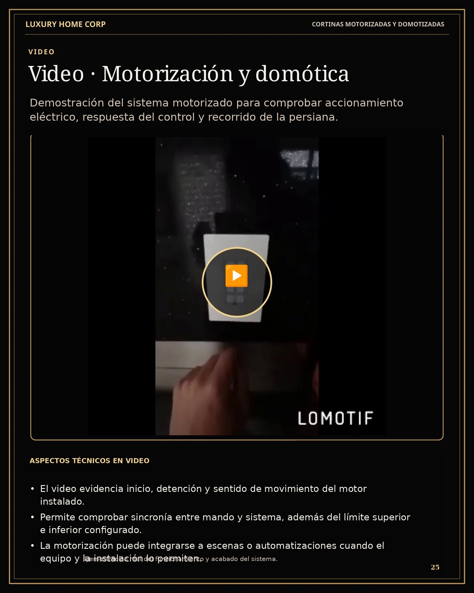 Portafolio de Cortinería página 25